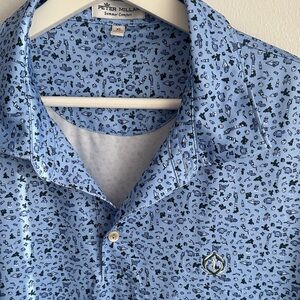 Peter Millar Animal House Golf Polo with Muirfield Village Logo